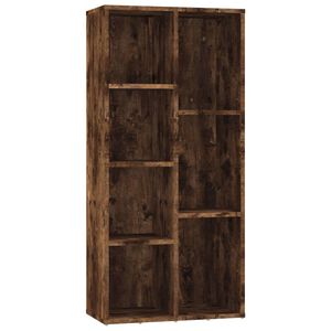 vidaXL Estante 50x25x106 cm cor carvalho fumado