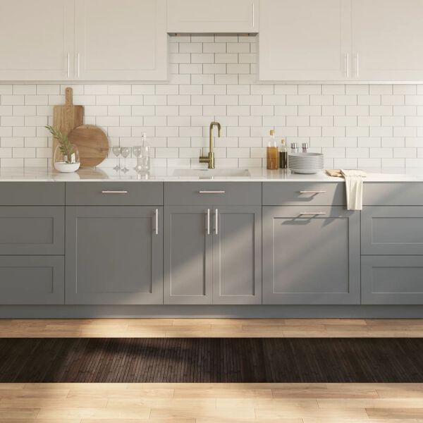 vidaXL Tapete retangular 60x500 cm bambu castanho-escuro