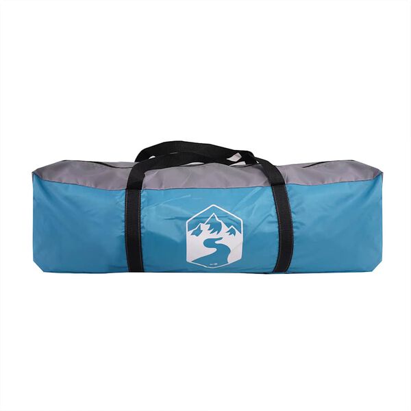vidaXL Lona de campismo 460x305x210 cm impermeável azul