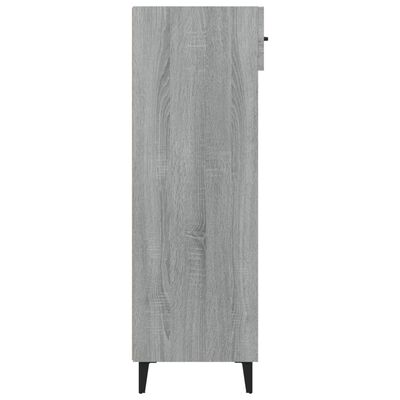 vidaXL Sapateira 60x35x105 cm derivados de madeira cinzento sonoma
