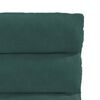vidaXL Cadeiras de jantar 2 pcs veludo verde-escuro