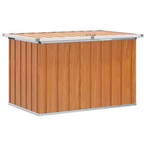 vidaXL Caixa de Armazenamento Externa madeira 109 x 67 x 65 cm