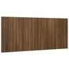 vidaXL Cabeceira cama 200x1,5x80 cm derivados madeira carvalho fumado