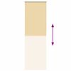 vidaXL Persiana de enrolar 75x210 cm largura tecido 70,7 cm poli&eacute;ster