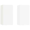 vidaXL M&oacute;veis de TV 2 pcs 30,5x30x60 cm derivados de madeira branco