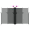 vidaXL Toldo lateral retr&aacute;til 140x1200 cm antracite