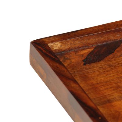 vidaXL Bandeja de servir 50x50 cm madeira de sheesham maciça