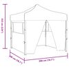 vidaXL Tenda de Festa Creme 200 x 200 x 315 cm Tecido Oxford
