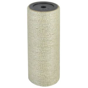 vidaXL Arranhador para gatos 8 x 20 cm 10 mm bege