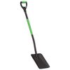 vidaXL P&aacute; de jardim com pega em D a&ccedil;o