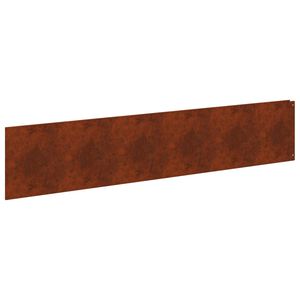 vidaXL Acabamento para Gramado 20 pcs 100 x 22 cm A&ccedil;o