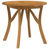 vidaXL Mesa de jardim &Oslash; 85 cm madeira de ac&aacute;cia maci&ccedil;a