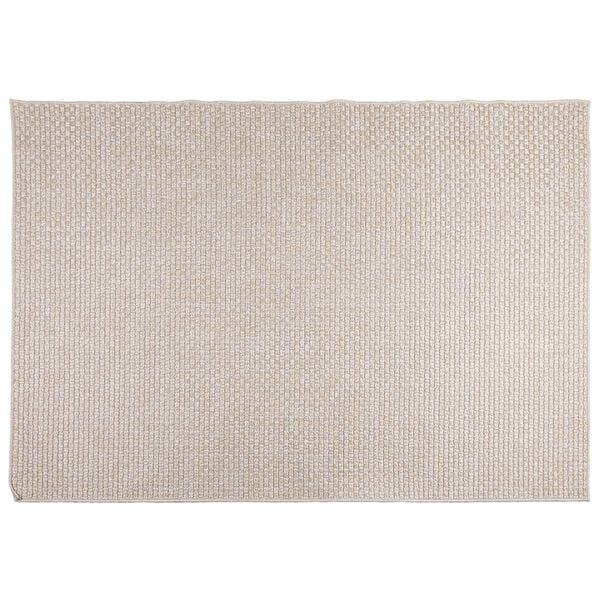 vidaXL Tapetes de &aacute;rea Retangular Creme 230 x 160 cm