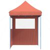 vidaXL Tenda de Festa Terracota 200 x 200 x 306 cm Tecido Oxford