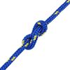 vidaXL Corda de barco 5 mm 25 m polipropileno azul