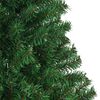 vidaXL Árvore de Natal artificial com ramos grossos 240 cm PVC verde