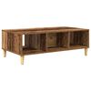 vidaXL Mesa de centro Madeira antiga 102 x 55 x 35 cm