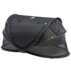 DERYAN Ber&ccedil;o de viagem pop-up Toddler Luxe com mosquiteiro preto