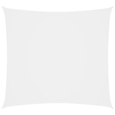 vidaXL Para-sol estilo vela tecido oxford quadrado 4,5x4,5 m branco