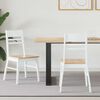 vidaXL Cadeiras de Jantar 2 pcs Branco 43 x 54 x 89 cm
