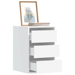 vidaXL C&oacute;moda 40x41x58 cm derivados de madeira branco