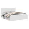 vidaXL Estrutura da Cama com cabeceira Branco 180 x 200 cm