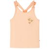 T-shirt de al&ccedil;as para crian&ccedil;a laranja-claro 140