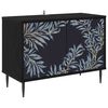 vidaXL Gabinete para TV DOKKUM 69 x 33 x 50,5 cm Carvalho Preto