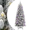 vidaXL &Aacute;rvore de Natal Artificial Branco 210 cm