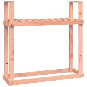 vidaXL Suporte para lenha 110x35x108,5 cm madeira de douglas maci&ccedil;a