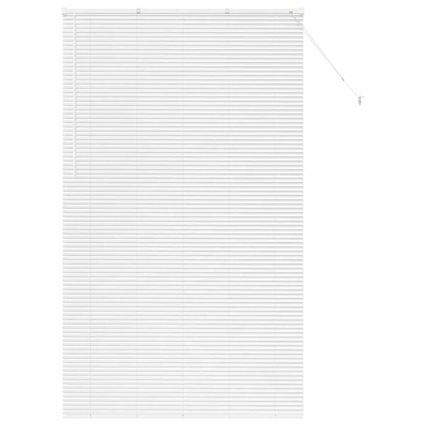 vidaXL Persianas venecianas Manual Branco 220 x 130 cm Alum&iacute;nio