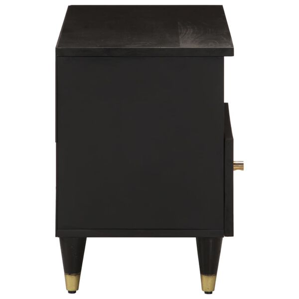 vidaXL Móvel de TV 80x33x46 cm madeira de mangueira maciça