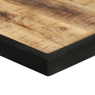 vidaXL Mesa de jantar 180 cm madeira de mangueira áspera
