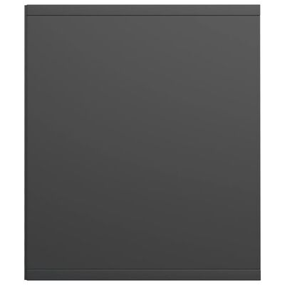 vidaXL Estante/móvel de TV 36x30x143 cm contraplacado cinzento