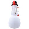 vidaXL Boneco de neve insuflável Natal com LED IP44 600 cm XXL