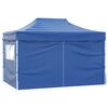vidaXL Tenda de Festa Azul 291 x 431 x 315 cm Tecido Oxford