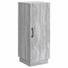 vidaXL Buffet Sonoma Cinzento 33 x 34,5 x 87 cm Derivados de Madeira