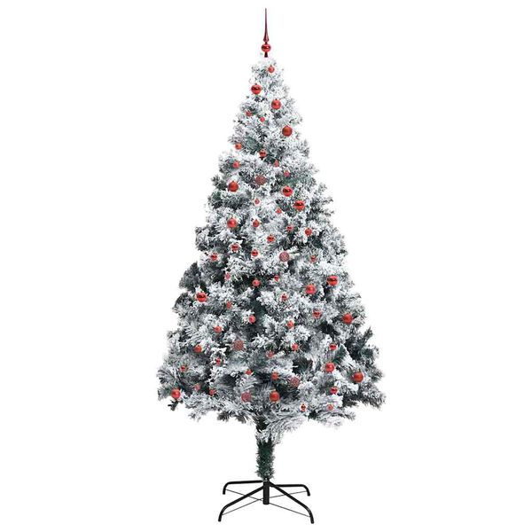 vidaXL &Aacute;rvore de Natal com 300 LEDs com suporte Verde 300 cm PVC