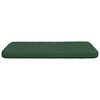 vidaXL Almofadas de Assento 4 pcs Verde Escuro 40 x 40 x 3 cm