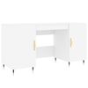 vidaXL Secret&aacute;ria 140x50x75 cm derivados de madeira branco