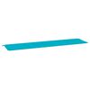 vidaXL Almofad&atilde;o p/ banco de jardim 200x50x3 cm tecido turquesa
