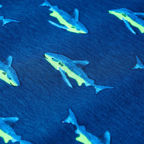 T-shirt para crian&ccedil;a azul-escuro 104