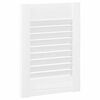 vidaXL Portas de armário 2 pcs design de persiana 39,5x29,5 cm branco