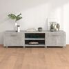 vidaXL M&oacute;vel de TV 140x40x35 cm derivados de madeira cinzento cimento