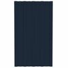 vidaXL Painel de telhado 12 pcs Antracite 80 x 45 cm A&ccedil;o galvanizado
