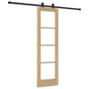 vidaXL Porta Deslizante ORKDAL Natural 61 x 198,5 cm
