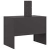 vidaXL Fire Pit Preto 80 x 50 x 96 cm Aço laminado a frio
