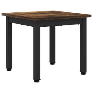 vidaXL Mesa de centro Carvalho Fum&ecirc; 40 x 40 x 36 cm