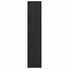 vidaXL Gabinete de Livros Carvalho Preto 137,5 x 29 x 137,5 cm