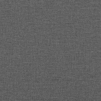 vidaXL Poltrona reclinável tecido cinzento-escuro